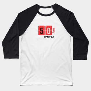 Anniversaire 50 ans Baseball T-Shirt